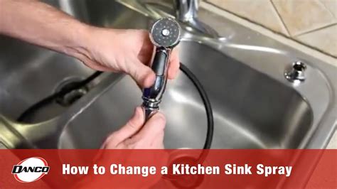 How To Replace A Kitchen Sink Spray Hose: Easy。